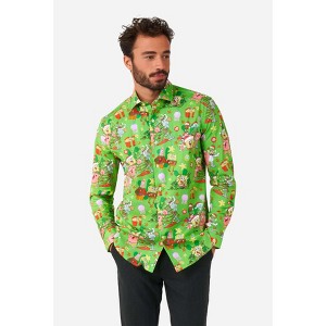OppoSuits Festive Christmas Shirts For Men - 1 of 4