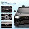 24V 2-Seater Ride On Car with Remote Control, SUV Licensed Chevrolet Blazer Battery Powered Cars for Kids, MP3 Player, LED Headlights, Bluetooth - 3 of 4