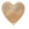 Heart Trinket Tray Jewelry Cream Paper Mache by Foreside Home & Garden - 3 of 4