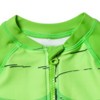Marvel Avengers Spider-Man Zip Up One Piece Bathing Suit Toddler - 4 of 4