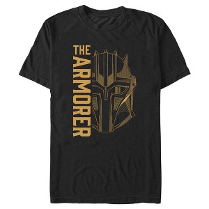 Men's Star Wars: The Mandalorian The Armorer Line Art T-Shirt - 1 of 4