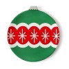 Mr. Christmas Nostalgic Ceramic Christmas Ornament Plate Set - 8" - Set of 4 - 2 of 4