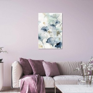 iCanvas Indigo Gingko II by Carol Robinson Canvas Print Wall Art - 1 of 3