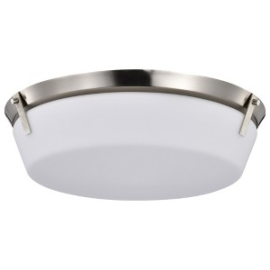 Nuvo Lighting Rowen 4 - Light Flush Mount in  Brushed Nickel - 1 of 4