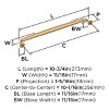 Amerock Renown Cabinet or Drawer Pull - 2 of 3