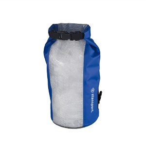 Stansport Waterproof Dry Gear Bag With Clear Front Panel 10L Blue - 1 of 4