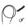 Unique Bargains Faux Pearl Handbag Strap Black 1 Pc - 3 of 4