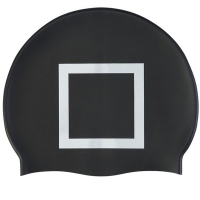 Sporti Limited Edition Swim Game Square Silicone Swim Cap