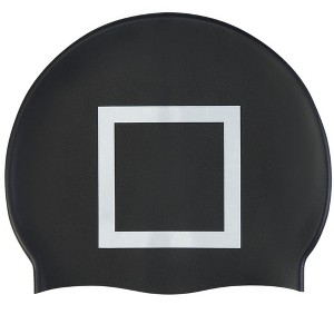 Sporti Limited Edition Swim Game Square Silicone Swim Cap - 1 of 4