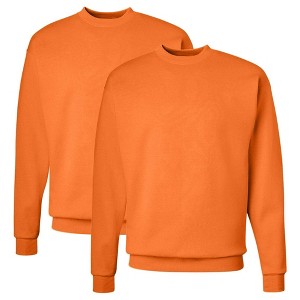 EG PRO EcoSmart Fleece Crewneck Sweatshirt Pullover - 2 Pack, Soft Durable, Pill-Resistant, Long Sleeve for Men - 1 of 4