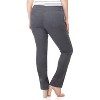 Rekucci Curvy Woman  Straight Leg Pull-On Pants with Tummy Control - 3 of 4