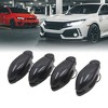 Unique Bargains Car Auto Sun Visor Clip Holder for Glasses Sunglasses Eyeglass Card Black 4 Pcs - 2 of 4