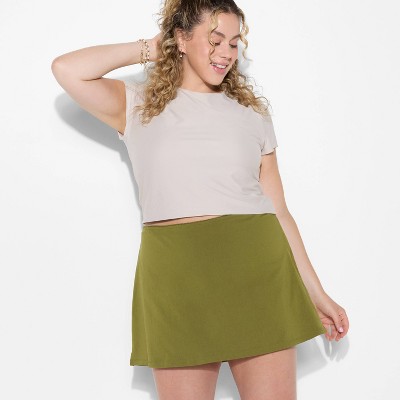 Women's High-Rise A-Line Skort - Wild Fable™