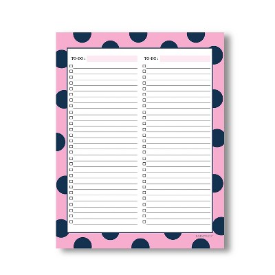 Knock Knock 6"x9" To Do List Notepad: Coral Orange, 60 Sheets, Matte ...