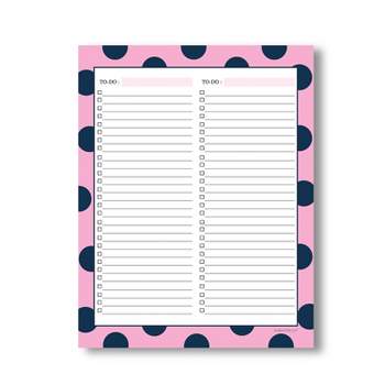 KNOCK KNOCK PADS What I Ate Note Pad 60 Sheets 7 days Magnetic Pink