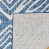 Gertmenian 6'5"x9'6" Tropea Stella Rectangle Woven Indoor/Outdoor Accent Rug Navy - 3 of 4