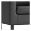 HON Parkwyn Series Club Chair, 33" x 26.75" x 29", Black Seat, Black Back, Black Base - 4 of 4