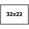 PosterPalooza | Slim Profile Brown Picture Frame - UV Acrylic, Backing Board, Hanging Hardware Included - 2 of 4
