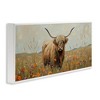 Stupell Industries Longhorn And Wildflowers Framed Giclee Art - 2 of 4