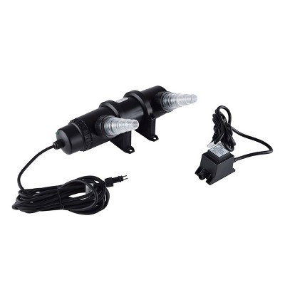 11-Watt Black UV Clarifier for Outdoor Water Use