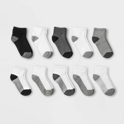 Boys' 10pk Stripe Low Cut Socks - Cat & Jack™ : Target