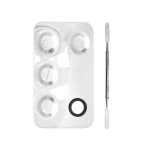 Unique Bargains Foundation Spatula Makeup Mixing Palettes 1 Set - 1 of 4