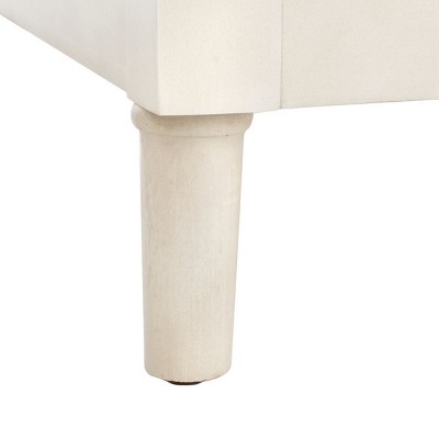 White Washed Wood Writing Desk with Drawer and Shelves