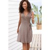 Women's Wrap Look Dress - LASCANA - 3 of 4