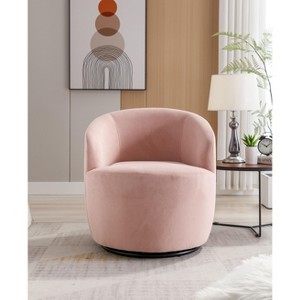 NicBex Swivel Barrel Chair Modern Accent Chair Armchair Comfy Chair Living Room Chair for Reading Room, Bedroom - 1 of 4