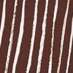 chocolate painterly stripe