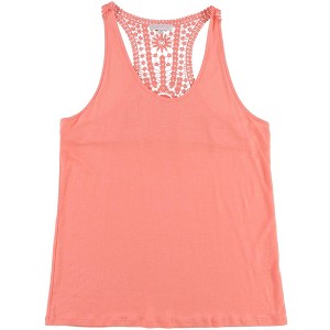 1.STATE Womens Lace Knit Blouse - 1 of 1