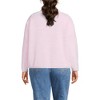 Lands' End Women's Half Zip Cozy High Pile Fleece Pullover - 2 of 4