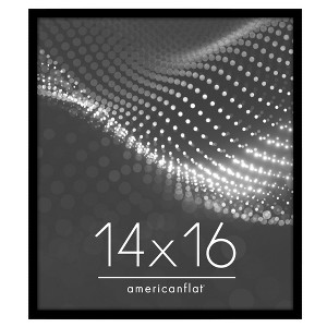 Americanflat Poster Frame - Perfect for Photos and Artwork - Black - 1 of 4