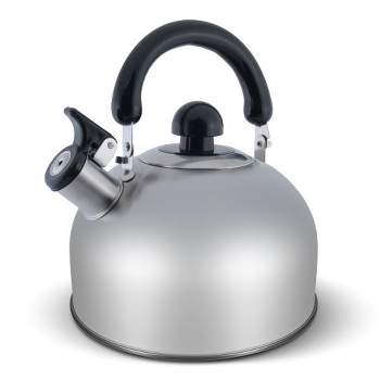 Tea Kettle, 3.2 Quart/3 Liter Whistling Tea Pot for Stovetop,Tea Kettles  Stove Top with Cool Grip Ergonomic Handle, Stainless Steel Teapot (Cream)