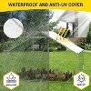 Large Metal Chicken Coop  Pen , Waterproof Tarp Cover, Outdoor Poultry Enclosure for Chickens, Ducks, Rabbits - 4 of 4