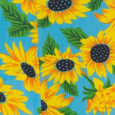 turquoise floral