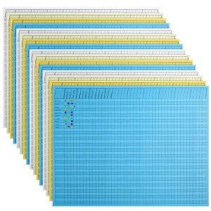 Infinite Curiosity 16 Pack Horizontal Reward Chart for Classroom, 4 Colors (17 x 22 in) - 1 of 4