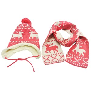 Wrapables Children's Reindeer Hat and Scarf Set - 1 of 1