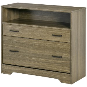 NicBex File Cabinet with 1 Shelf,Office Cabinet with Round Knob Design,Modern Vertical Storage Cabinet,Filing Cabinets for Home Office - 1 of 4
