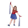 Marvel Kids' Spider-Man Halloween Costume Dress - Red  12-14 - 3 of 4