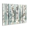 Trademark Fine Art Katrina Pete Winter Birches v2 3 Piece Panel Set Art - 2 of 3