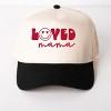 Simply Sage Market Loved Mama Smiley Face Canvas Trucker Hat - 2 of 3