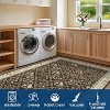 coucheta Floral Area Rugs, Multi-size Washable Stain Resistant Non Slip Vintage Low Pile Carpet for Living Room, Bedroom, Dining, Farmhouse - 4 of 4