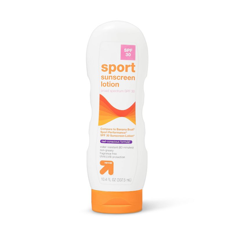 Sport Sunscreen Lotion - SPF 30 - 10.4 fl oz - up &#38; up&#8482;, 1 of 8
