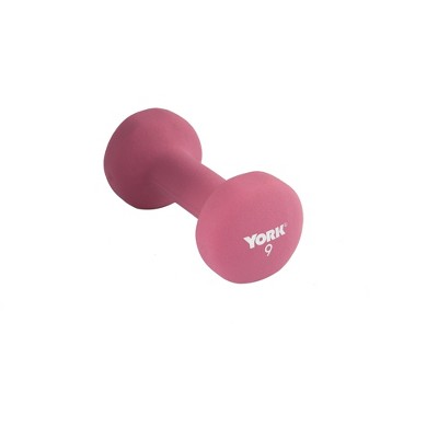 York Barbell Colorful Neoprene Dumbbells Durable Comfortable Fitness Weights Sold Individually