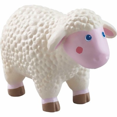 HABA Little Friends Sheep - 3.5" Farm Animal Toy Figure