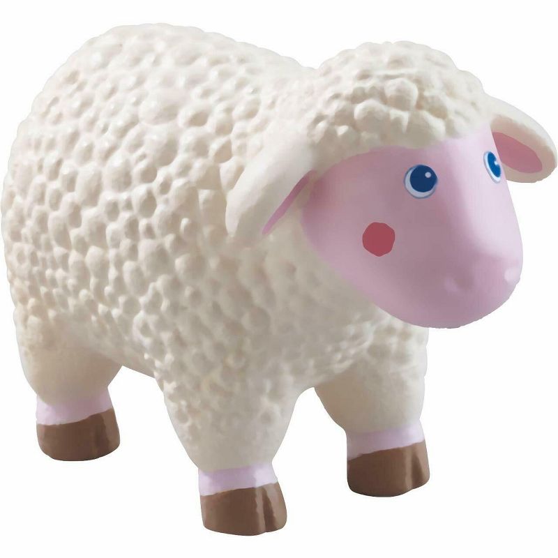 HABA Little Friends Sheep - 3.5" Farm Animal Toy Figure, 1 of 4