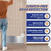 Panther Armor Push Plate, Metal Door Protector for Dog Scratching, Scratch Guards for Doors - 2 of 4