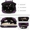 Generic Travel Backpack Purse Vegan Leather Ladies Fashion Tassel Shoulder Bag Convertible - 4 of 4