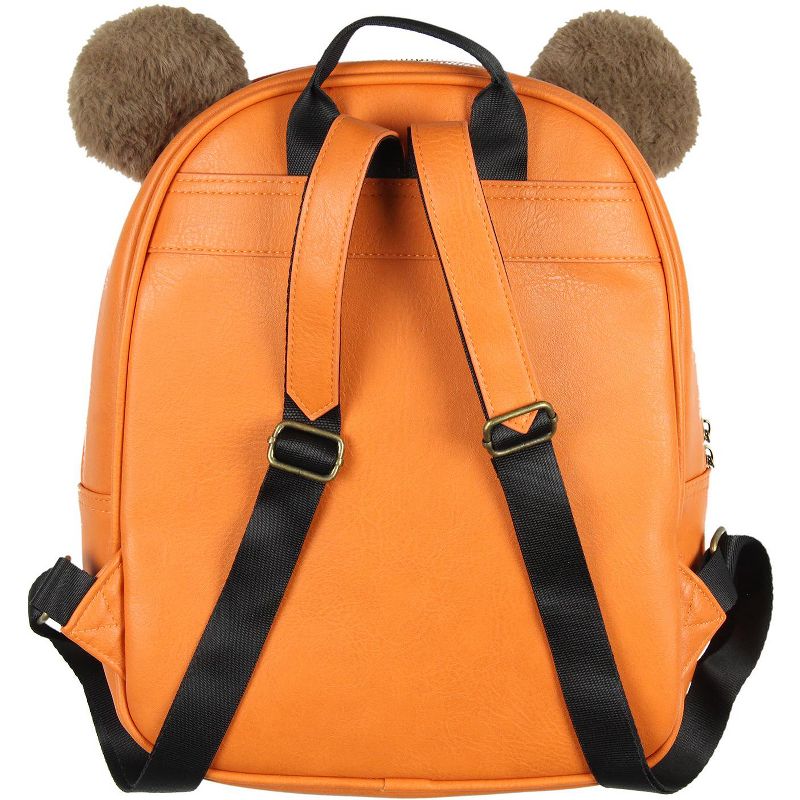 Star Wars Backpack Ewok Mini Backpack Pin Display Miniature Backpack Orange, 4 of 7